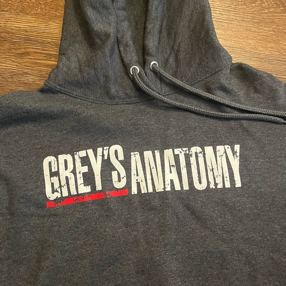 Grey's Anatomy Dark Gray Hoodie